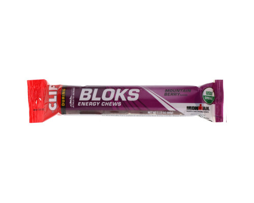 Clif Bar Shot Bloks Energy Chews с Ягодным вкусом 18 пакетов 2.1 унций (60 г) в пакете Clif Bar Shot Bloks Energy Chews с Ягодным вкусом 18 пакетов 2.1 унций (60 г) в пакете