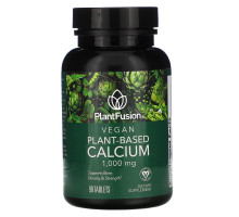 PlantFusion, Vegan Planet-Based Calcium, 1,000 mg, 90 Tablets