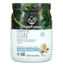 Аминокислоты PlantFusion, Complete Lean, сливочные стручки ванили, 420 г (14,82 унции)