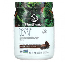 Аминокислоты PlantFusion, Complete Lean, шоколадный брауни, 420 г (14,82 унции)