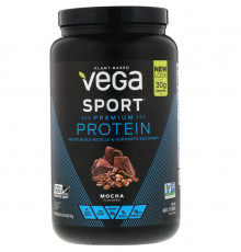 Vega, Sport Performance Protein, Mocha Flavor, 28.6 oz (812 g)