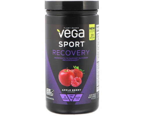 Vega Sport Recovery Accelerator Powder Apple Berry 19 унций (540 г) Vega Sport Recovery Accelerator Powder Apple Berry 19 унций (540 г)