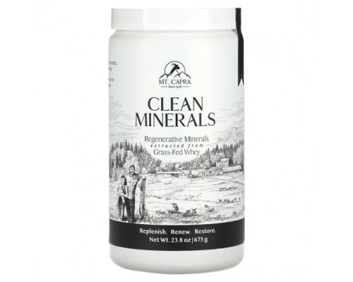 Витаминно-минеральные комплексы Mt. Capra, Clean Minerals, 675 г (23,8 унции) Витаминно-минеральные комплексы Mt. Capra, Clean Minerals, 675 г (23,8 унции)