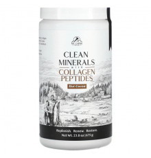 Для мышц и суставов Mt. Capra, Clean Minerals с пептидами коллагена, горячее какао, 675 г (23,8 унции)