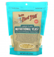 Bob's Red Mill, Large Flake Nutritional Yeast, Gluten Free, 5 oz (142 g)
