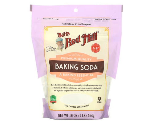 Bob's Red Mill, Сода для выпечки, без глютена, 454 г Bob's Red Mill, Сода для выпечки, без глютена, 454 г