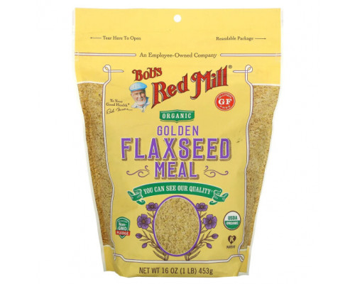 Рыбий жир и Омега 3, 6, 9 Bob's Red Mill, Органическая мука из льняного семени, цельнозерновой, 907 г (32 унции) Рыбий жир и Омега 3, 6, 9 Bob's Red Mill, Органическая мука из льняного семени, цельнозерновой, 907 г (32 унции)