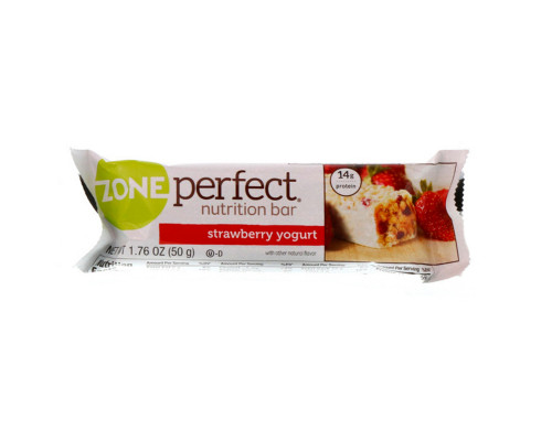 ZonePerfect, Питательные батончики, со вкусом клубничного йогурта, 12 батончиков по 1.76 унций (50 г) ZonePerfect, Питательные батончики, со вкусом клубничного йогурта, 12 батончиков по 1.76 унций (50 г)
