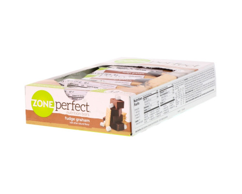 ZonePerfect, Nutrition Bars, Fudge Graham, 12 Bars, 1.76 oz (50 g) Each ZonePerfect, Nutrition Bars, Fudge Graham, 12 Bars, 1.76 oz (50 g) Each