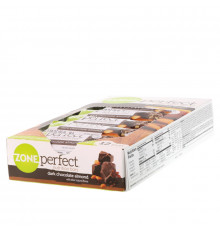 ZonePerfect Dark All-Natural Nutrition Bars Dark Chocolate Almond 12 Bars 1.58 oz (45 g) Each