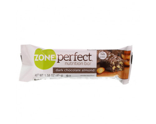 ZonePerfect Dark All-Natural Nutrition Bars Dark Chocolate Almond 12 Bars 1.58 oz (45 g) Each ZonePerfect Dark All-Natural Nutrition Bars Dark Chocolate Almond 12 Bars 1.58 oz (45 g) Each