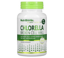 NutriBiotic, Микроводоросль хлорелла, 500 мг, 150 веганских таблеток
