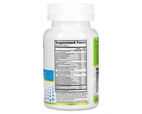 Витаминно-минеральные комплексы NutriBiotic, Essentials, мультивитамины и минералы, 90 капсул без глютена Витаминно-минеральные комплексы NutriBiotic, Essentials, мультивитамины и минералы, 90 капсул без глютена