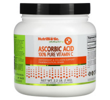 NutriBiotic Аскорбиновая кислота кристаллический порошок 1 кг