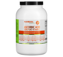 NutriBiotic Аскорбиновая кислота 100% чистый витамин С кристаллический порошок 5 фунтов (2,26 кг)