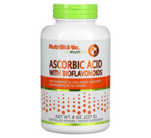 NutriBiotic, Кристаллический Порошок Аскорбиновой Кислоты С Биофлавоноидами, 8 унции (227 г)