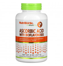 NutriBiotic, Кристаллический Порошок Аскорбиновой Кислоты С Биофлавоноидами, 8 унции (227 г)