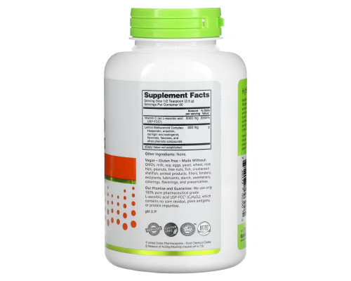 NutriBiotic, Кристаллический Порошок Аскорбиновой Кислоты С Биофлавоноидами, 8 унции (227 г) NutriBiotic, Кристаллический Порошок Аскорбиновой Кислоты С Биофлавоноидами, 8 унции (227 г)