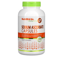 NutriBiotic, Immunity, Sodium Ascorbate, 250 Vegan Capsules