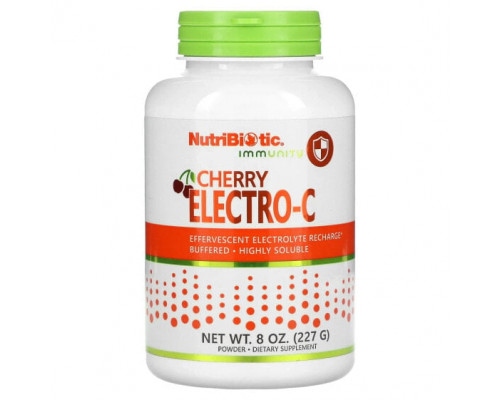 Витамин C NutriBiotic, Immunity, Cherry Electro-C, порошок, 227 г (8 унций) Витамин C NutriBiotic, Immunity, Cherry Electro-C, порошок, 227 г (8 унций)