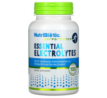 NutriBiotic Essential Electrolytes  100 веганских капсул