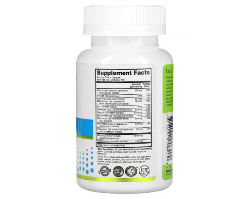 Витаминно-минеральные комплексы NutriBiotic, Essentials, мультиминерал, 100 капсул без глютена Витаминно-минеральные комплексы NutriBiotic, Essentials, мультиминерал, 100 капсул без глютена