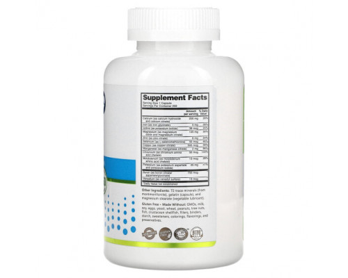 Витаминно-минеральные комплексы NutriBiotic, Essentials, мультиминерал, 250 капсул без глютена Витаминно-минеральные комплексы NutriBiotic, Essentials, мультиминерал, 250 капсул без глютена