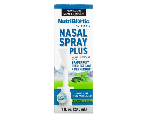 NutriBiotic, Nasal Spray Plus with Grapefruit Seed Extract, 1 fl oz (29.5 ml) NutriBiotic, Nasal Spray Plus with Grapefruit Seed Extract, 1 fl oz (29.5 ml)