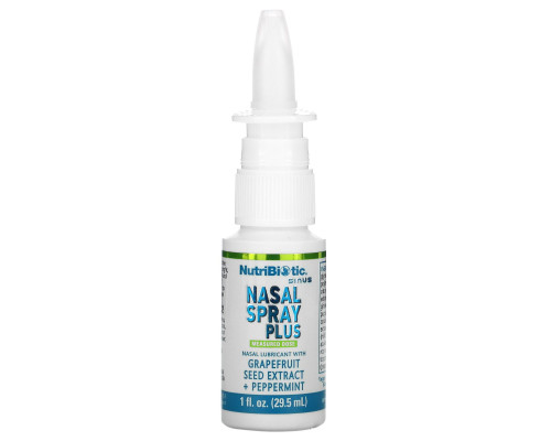 NutriBiotic, Nasal Spray Plus with Grapefruit Seed Extract, 1 fl oz (29.5 ml) NutriBiotic, Nasal Spray Plus with Grapefruit Seed Extract, 1 fl oz (29.5 ml)