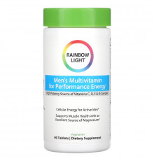 Rainbow Light, Men's Multivitamin for Performance Energy, 90 Tablets