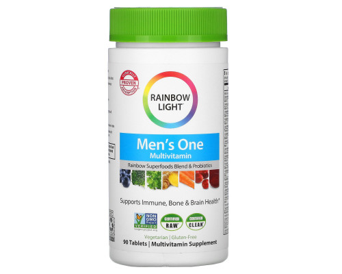 Rainbow Light, Men's One, 90 таблеток Rainbow Light, Men's One, 90 таблеток