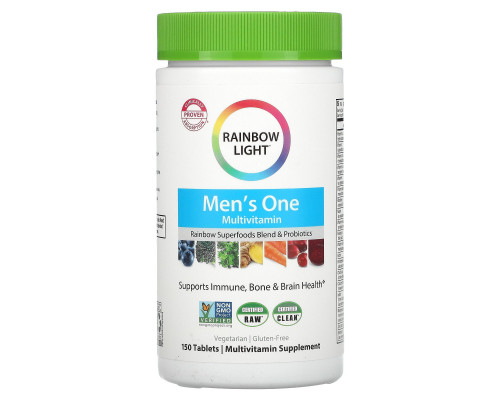 Rainbow Light, Men's One, 150 таблеток Rainbow Light, Men's One, 150 таблеток