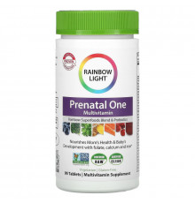 Rainbow Light, Prenatal One, 90 таблеток