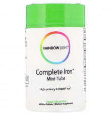 Rainbow Light, Комплекс железа, мини-таблетки, 60 Мини-таблетки