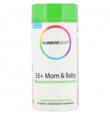 Rainbow Light, 35+ Mom & Baby, 60 таблеток