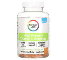 Rainbow Light, Vitamin C Gummies, Citrus, 60 Gummies