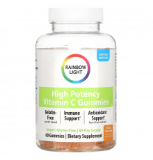 Rainbow Light, Vitamin C Gummies, Citrus, 60 Gummies
