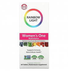 Rainbow Light, Women's One, мультивитамины, 60 таблеток