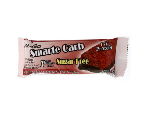 NuGo Nutrition, Smarte Carb, Chocolate Black Cherry, 12 Bars, 1.76 oz (50 g) Each NuGo Nutrition, Smarte Carb, Chocolate Black Cherry, 12 Bars, 1.76 oz (50 g) Each