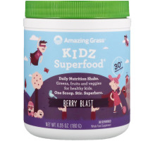 Amazing Grass Kidz SuperFood дикие ягоды 65 унции (180 г)