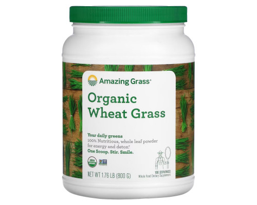 Amazing Grass Органическая трава пшеницы 282 унции (800 г)