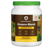 Amazing Grass Зеленый суперпродукт шоколадный растворимый напиток 28 унций (800 г)