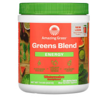 Amazing Grass Green Superfood Энергия Арбуз 74 унции (210 г)