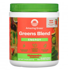 Amazing Grass Green Superfood Энергия Арбуз 74 унции (210 г)