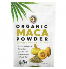 Earth Circle Organics Сырой органический порошок мака 16 унций (454 г)