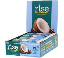 Rise Bar, Рисовый Протеиновый Батончик, Шоколадный Кокос, 12 штук, по 2,1 унции (60 г) каждый