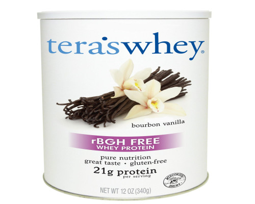 Tera's Whey, rBGH-Free Whey Protein, Bourbon Vanilla, 12 oz (340 g) Tera's Whey, rBGH-Free Whey Protein, Bourbon Vanilla, 12 oz (340 g)