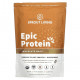 Суперфуды Sprout Living, Epic Protein, органический растительный протеин и суперпродукты, шоколад и мака, 455 г (1 фунт)