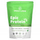 Суперфуды Sprout Living, Epic Protein, органический растительный протеин и суперпродукты, Green Kingdom, 455 г (1 фунт)