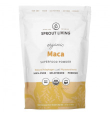 Суперфуды Sprout Living, Органическая мака, порошок из суперфудов, 450 г (1 фунт)